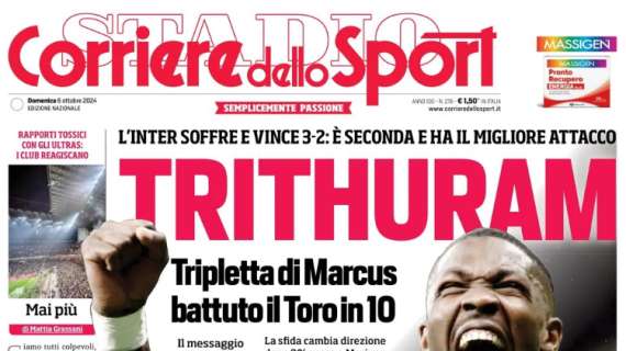 Corriere dello Sport: "Squillo Cavese, il Picerno rimedia"