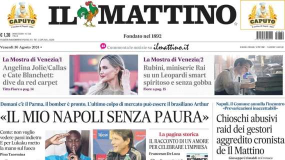 Il Mattino ed. Avellino: "Lupi a confronto con D'Agostino e la Sud"