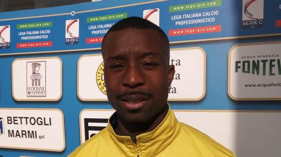 Carrarese, Doumbia: "Dopo tre legni, finalmente il gol. Ora continuità"