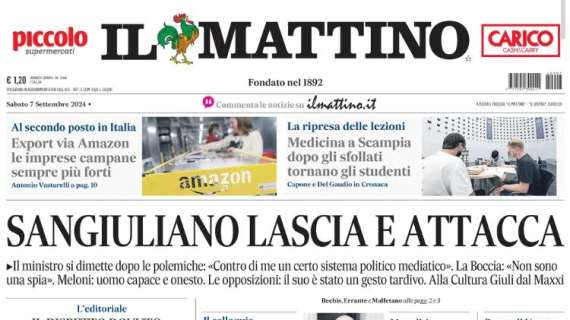 Il Mattino: "Casertana pronta. Ora missione riscatto"