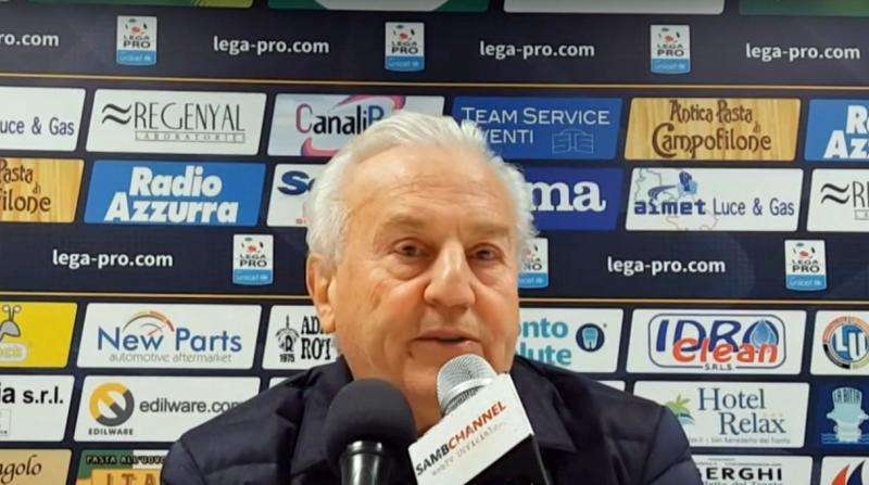 Sambenedettese, pres Fedeli: "Organico ok. Ma se capita l'occasione ..."