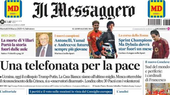 Il Messaggero - ed. Umbria: "Ternana, tre lampi illuminano Ferrara"