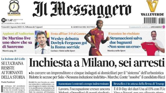 Il Messaggero ed. Umbria: "Ternana, c'è il rischio di una penalizzazione"