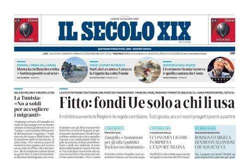 Il Secolo XIX - ed. Levante: "Sestri sul tetto d'Italia"