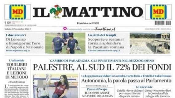 Il Mattino ed. Avellino: "Rebus formazione per Biancolino"