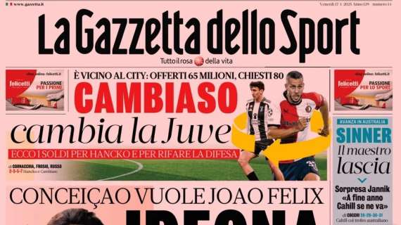 Rassegna stampa Le prime pagine dei quotidiani sportivi