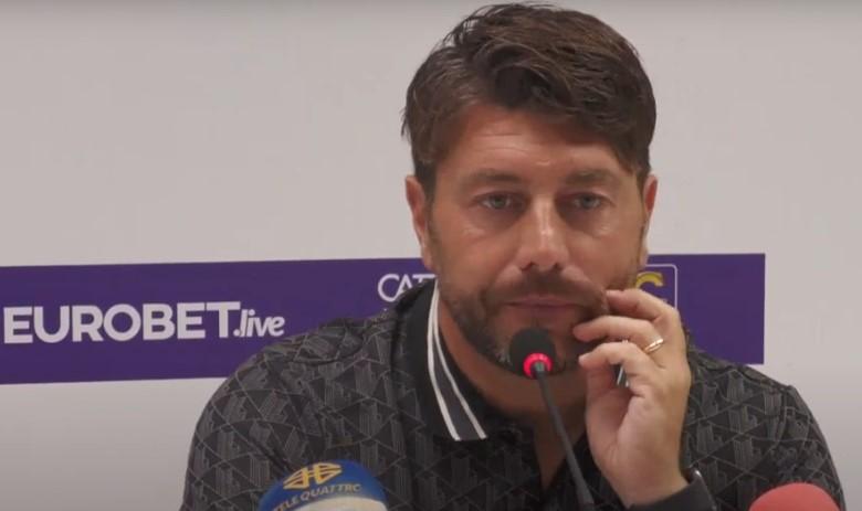 Triestina, Marino: "La squadra sta crescendo, non ci sarà Vertainen"