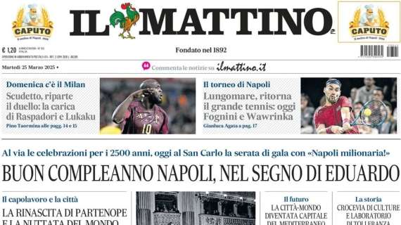 Il Mattino: "Sprofondo Benevento | Lupi, la capolista se ne va"