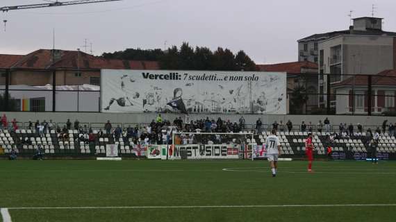 Lo stadio Piola di Vercelli