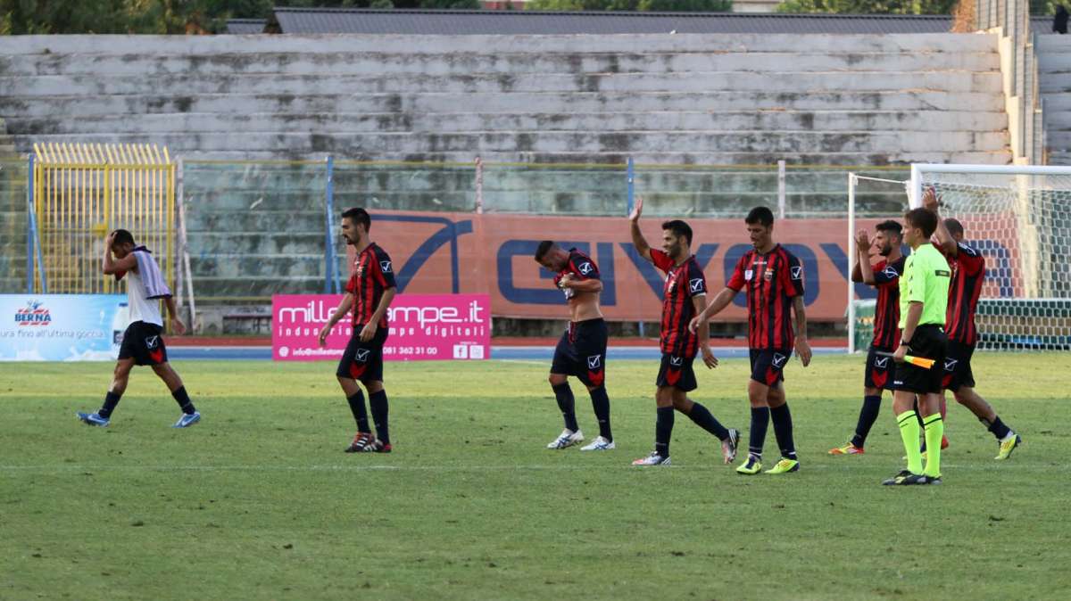 2^ Divisione, termina in parità la gara tra Casertana e Foggia