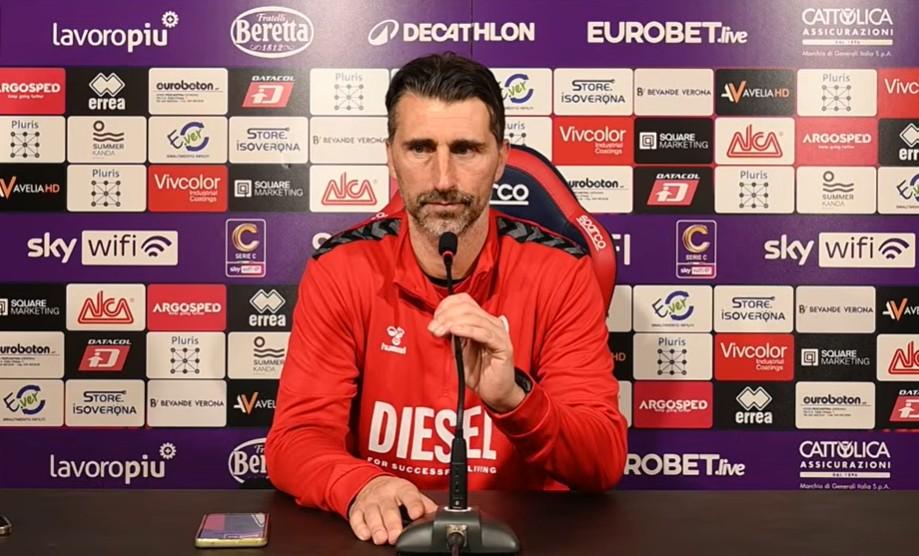 Vicenza, Carobbio: "Qualche energie in meno perché ci stiamo allenando meno"