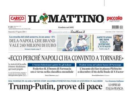 Il Mattino: "Casertana travolta, la prima delusione arriva dalla coppa"