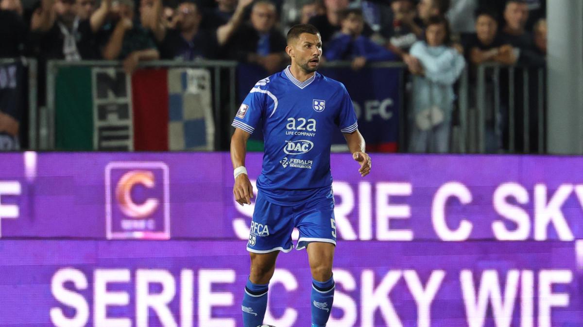 Union Brescia, riuscito l'intervento al menisco per Nicola Pasini