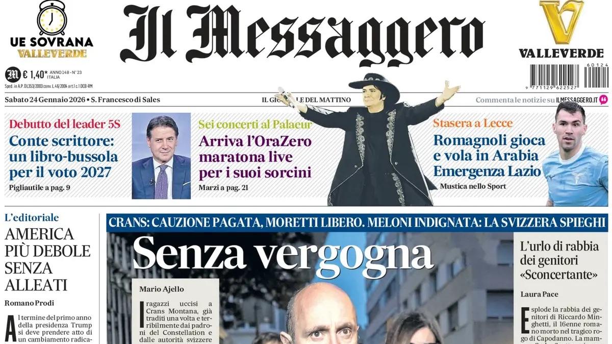 Il Messaggero ed. Umbria: "Fere, a Carpi per ripartire"