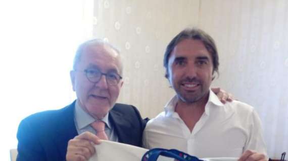 Ghirelli incontra Bertotto: donata maglia da giocatore Rappresentativa C