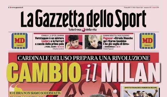 Rassegna stampa Le prime pagine dei quotidiani sportivi