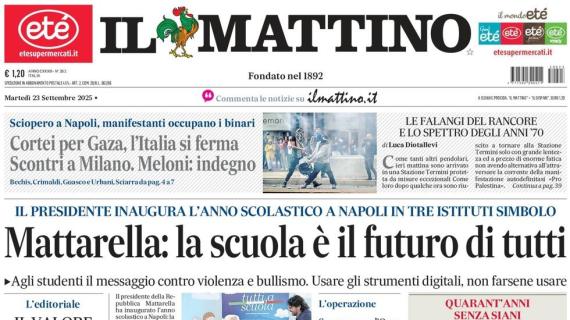 Il Mattino ed. Salerno: "Salernitana da record. Stangata tifosi"