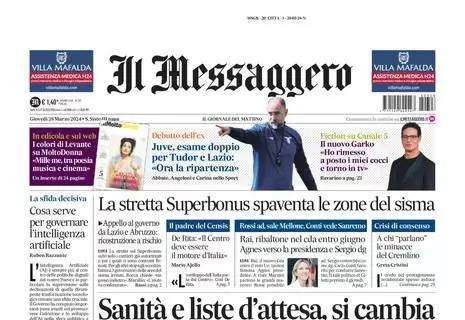 Il Messaggero: "Grifo, serata no: a Carrara ko al 90' | Gubbio ok"