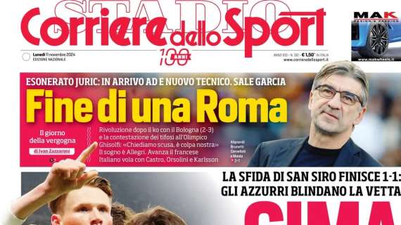 Corriere dello Sport: "Crotone sprint, Catania piegato"