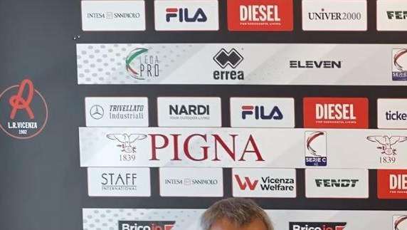 Ds Vicenza all'intervallo: "Assenza Ronaldo importante, primo tempo non entusiasmante"