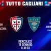 TuttoCagliari Live - Dalle 18:30 Le ultime news Cagliari in vista della sfida contro il Lecce