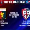 TuttoCagliari Live - Dalle 18:30 le ultime news sul Cagliari in vista della sfida contro il Genoa