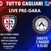 TuttoCagliari Live - Dalle 14:00  pre  Cagliari-Udinese dalla Unipol Domus