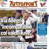 Tuttosport - Via Allegri: "Incompatibile coi valori Juve"