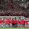 Bayern Leverkusen-Roma, dopo la gara parte "Bella ciao"