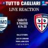 Tuttocagliari Live: Oggi dalle 14:30  Live Reaction Como-Cagliari