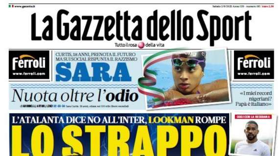 Gazzetta - Lo strappo