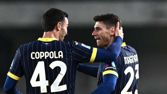 Verona, Coppola: "Felice per il gol, peccato non aver già festeggiato la salvezza"
