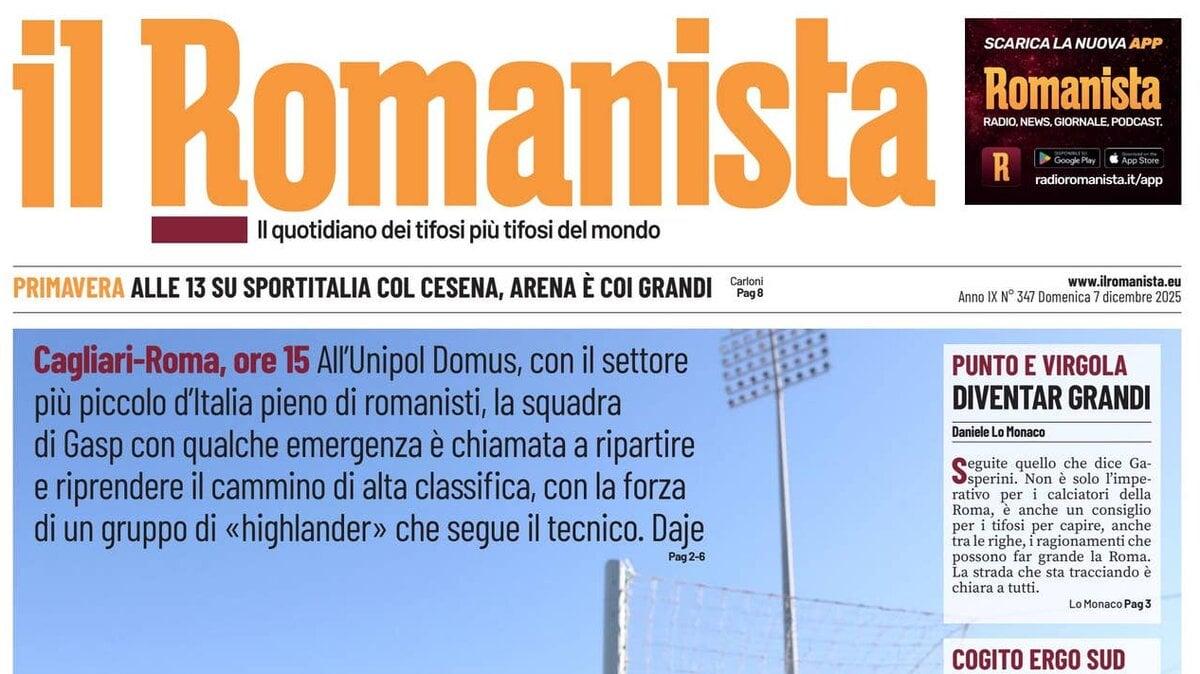 La Roma chiamata a ripartire in terra sarda. Il Romanista: "L'isola che c'è"