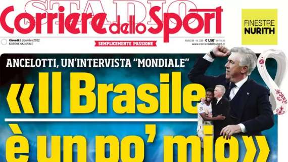 Corsport - Ancelotti: "Il Brasile è un po' mio"