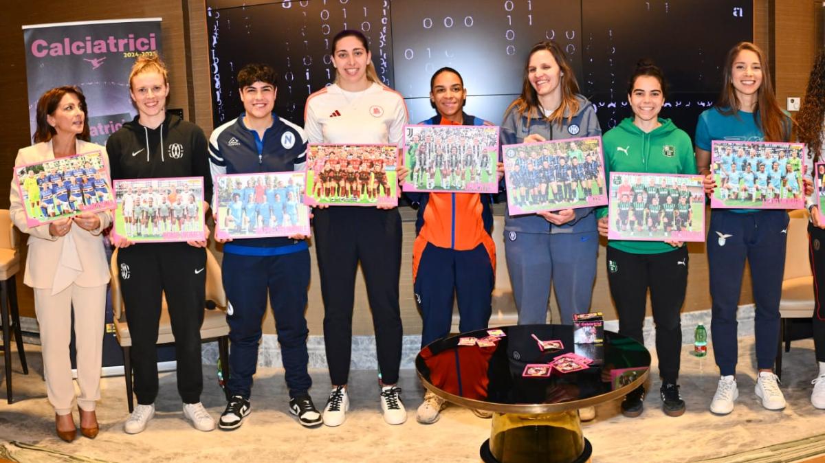 “Calciatrici” torna in edicola: presentata a Roma la nuova collezione Panini 2025-2026
