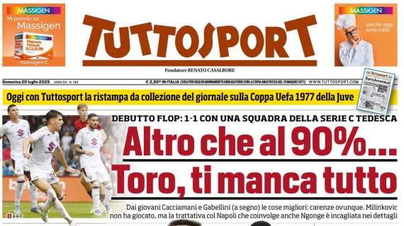 Tuttosport - La Premier su Kolo