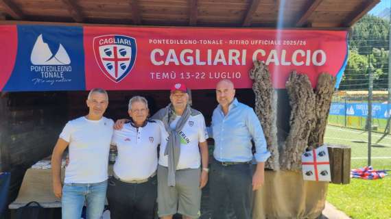 Giulini, Angelozzi e Catte a pranzo con i tifosi rossoblù a Ponte di Legno