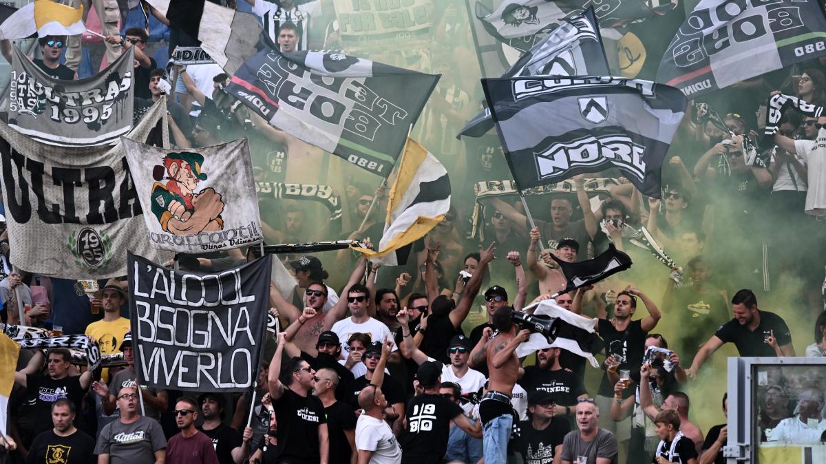 Udinese, a Cagliari con oltre 200 sostenitori al seguito