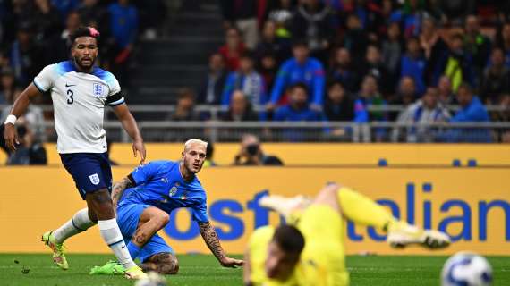 Nazionale, Raspadori regala ossigeno all'Italia: Inghilterra battuta 1-0