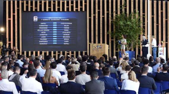 Serie A 2016/2017: il 22 luglio verrà presentato il calendario