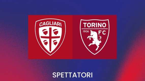 Cagliari-Torino, oltre 16 mila spettatori. Mancato di poco il sold out