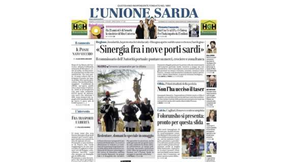 L'Unione Sarda - "Cagliari, questa sfida mi piace"