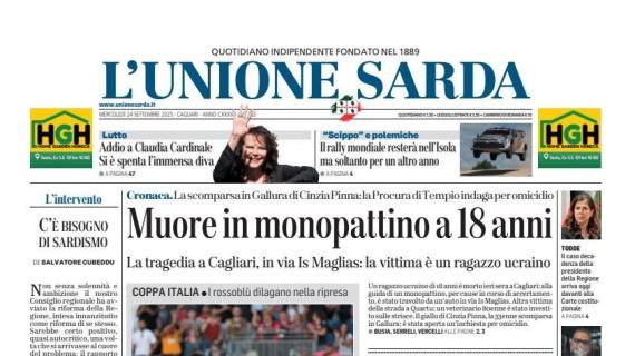 L'Unione Sarda - Il Cagliari ci ha preso gusto