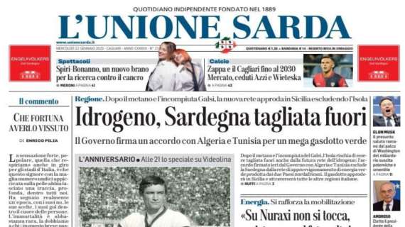 L'Unione Sarda - Un anno fa ci lasciava Gigi Riva