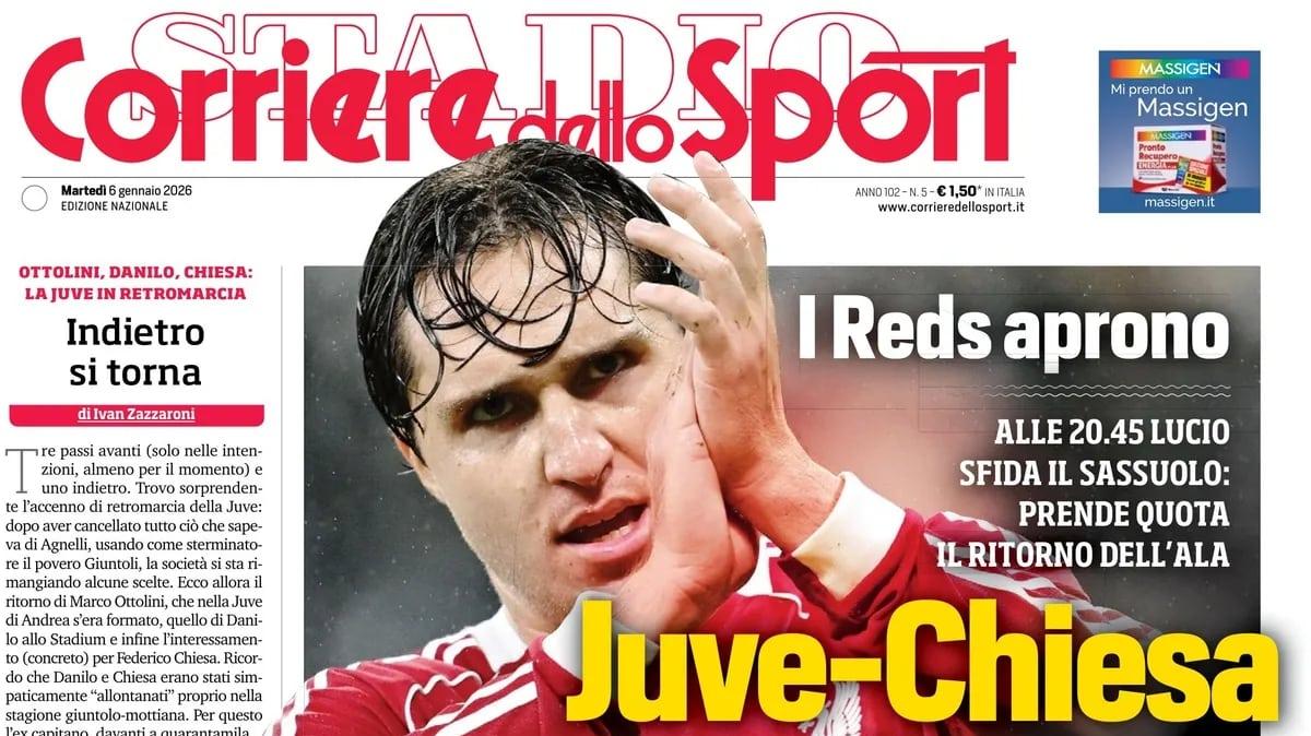Contatto col Liverpool, Corsport: "Juve-Chiesa, ci siamo"