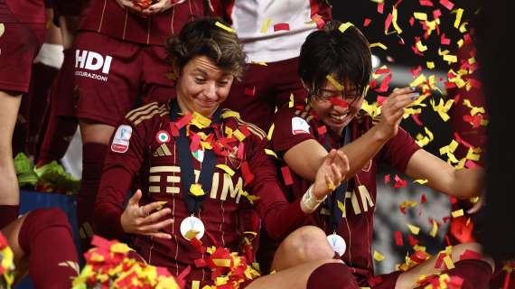 Calcio: 3-1 alla Fiorentina, la Roma vince la Supercoppa donne