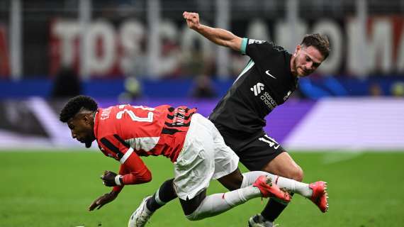 Champions League, il Milan cade in casa: il Liverpool vince 1-3