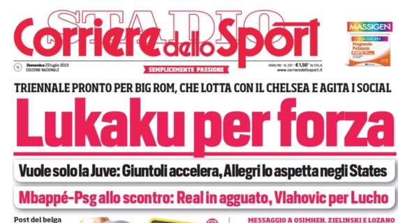 Corsport - Lukaku per forza