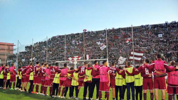 QUI REGGINA - Il club ringrazia i tifosi: “Grazie Reggio” 