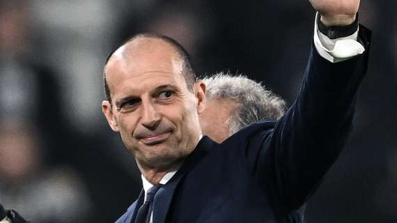 405 panchine in Serie A per Allegri: la Juventus gli fa le congratulazioni